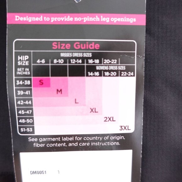 NEW Maidenform Tame Your Tummy Firm Control Brief Black Size XL DM0051 - Picture 4 of 5